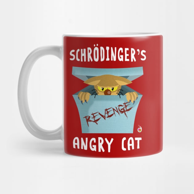 Schrödinger's angry cat by rednessdesign